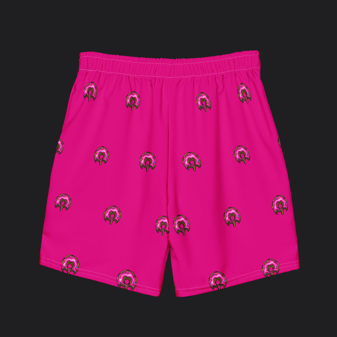 <Donuts Swim Trunks Pink>