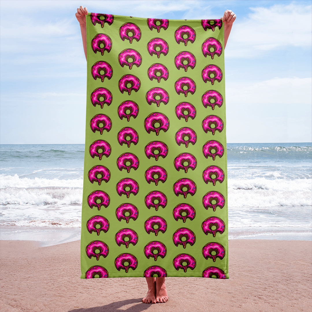 <Donut Beach Towel>